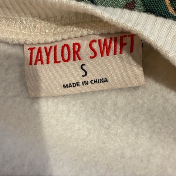 Taylor Swift Loving Him Was Red Sweatshirt Womens Sz S Pullover Album Merch - Picture 7 of 7